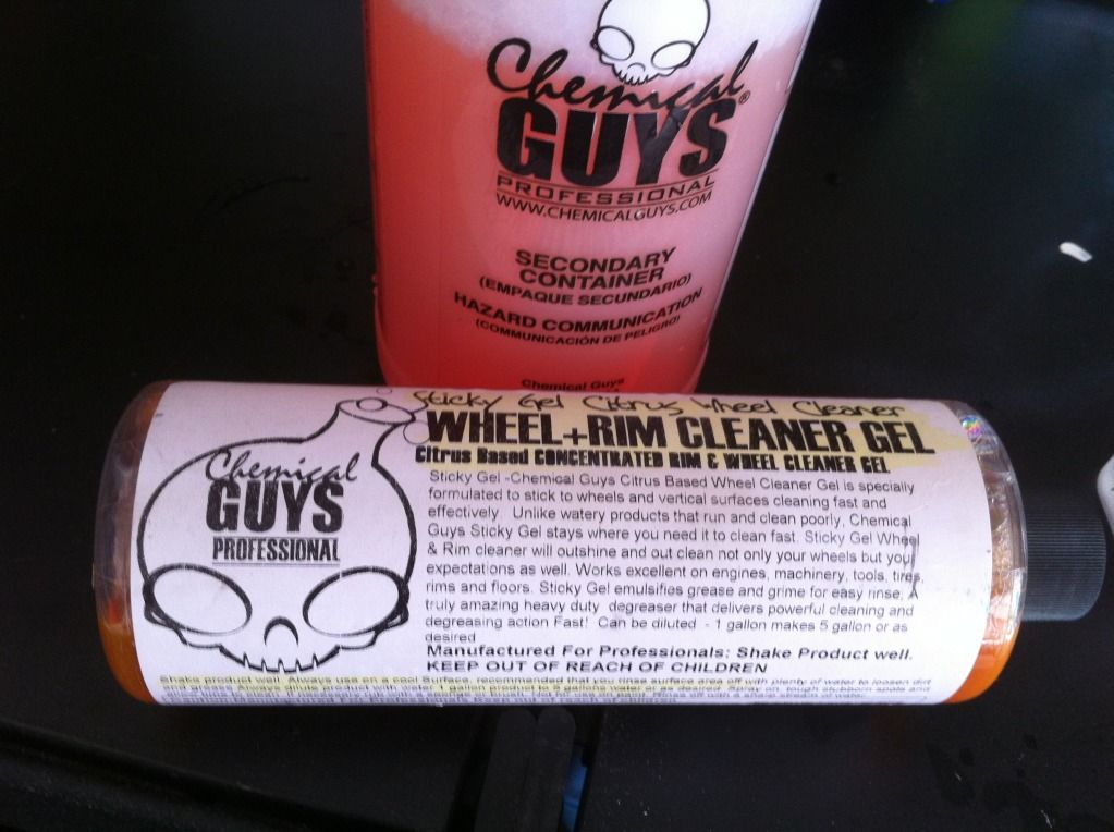 SON1C Synopsis 13 Sonax Wheel Cleaner vs Chemical Guys Diablo GEL Orange